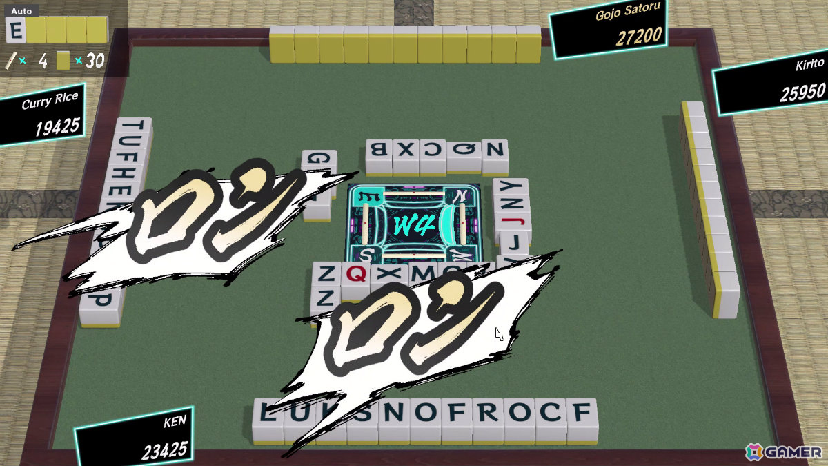 英単語でアガる麻雀ライクゲーム「WORJONG」Steamページが公開！アルファベット牌を使って3文字の英単語を4語揃えようの画像5