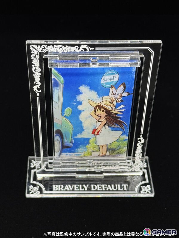 「ブレイブリーデフォルト」マルイ限定グッズの一部実物サンプルが公開！Blistazキーホルダーや回転アクリルスタンド、アンブレラマーカーなどがラインナップの画像10