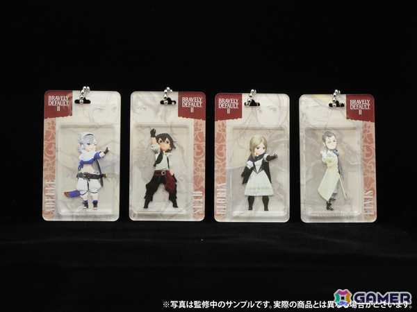 「ブレイブリーデフォルト」マルイ限定グッズの一部実物サンプルが公開！Blistazキーホルダーや回転アクリルスタンド、アンブレラマーカーなどがラインナップの画像6