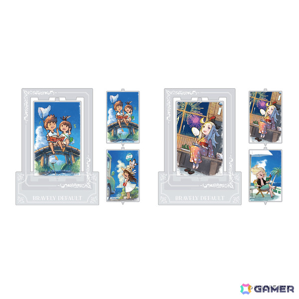 「ブレイブリーデフォルト」マルイ限定グッズの一部実物サンプルが公開！Blistazキーホルダーや回転アクリルスタンド、アンブレラマーカーなどがラインナップの画像8