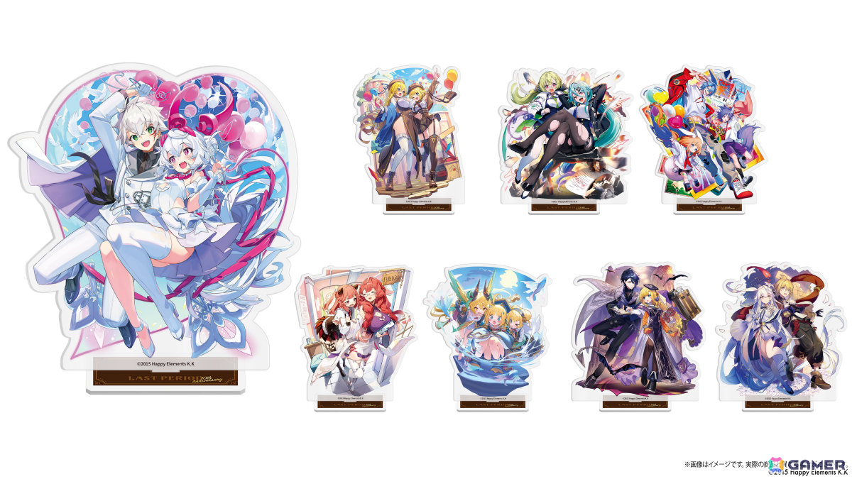 「ラストピリオド」10周年を記念した特別企画が開催！エンディングの先の物語を楽しめるストーリーや描きおろしユニットがメモリアルアプリに実装の画像
