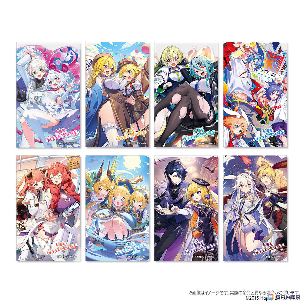「ラストピリオド」10周年を記念した特別企画が開催！エンディングの先の物語を楽しめるストーリーや描きおろしユニットがメモリアルアプリに実装の画像