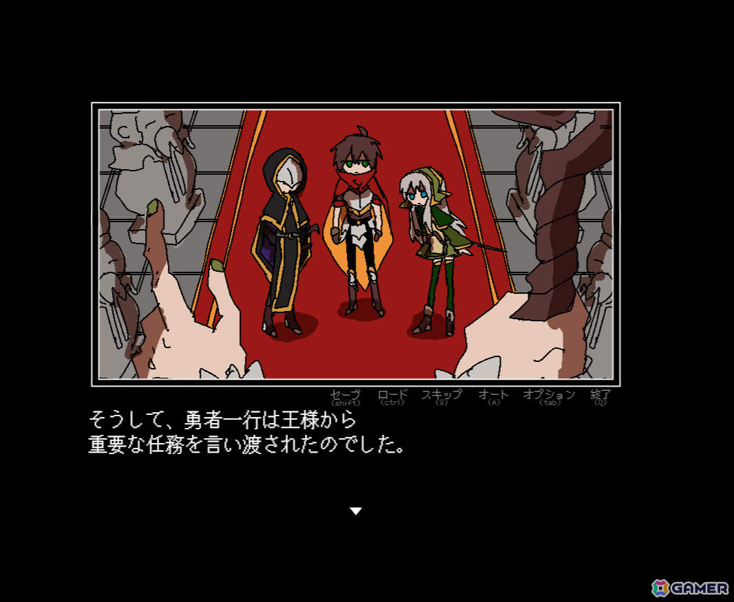 おかしな選択肢を選びながら進めるテキストADV「勇者の選択肢がおかしい」Steam版が2026年に発売！新エピソードが追加、設定資料集も付属の画像3