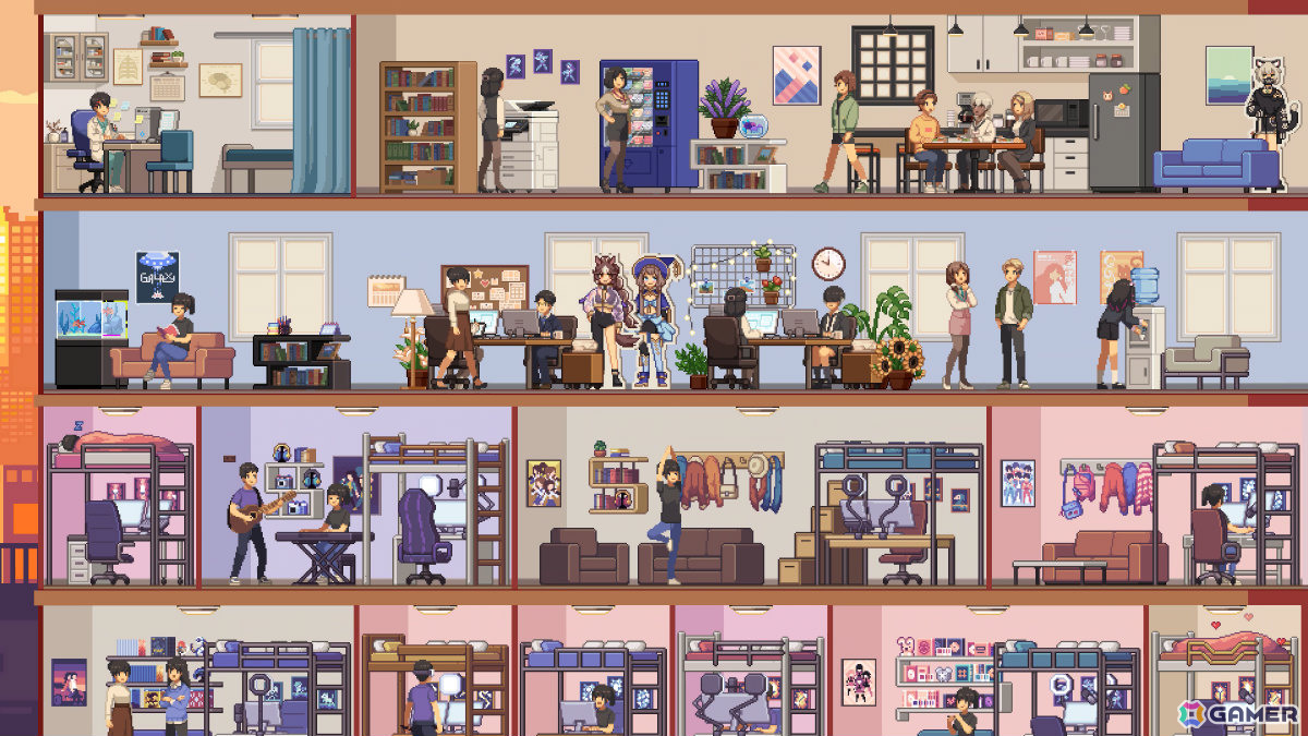 「アイドルマネージャー」シリーズ最新作となる経営SLG「Idol Manager: Virtual Venture」早期アクセス版が2027年に配信！の画像