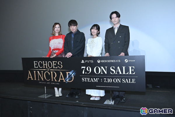 「SAO」ゲーム最新作「Echoes of Aincrad」スペシャルイベントのプロモーションアニメ「Unanswered//butterfly」舞台挨拶をレポート！の画像12