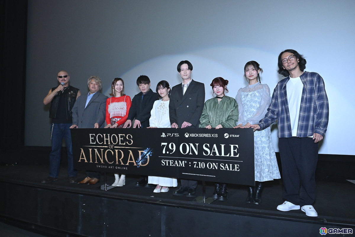 「SAO」ゲーム最新作「Echoes of Aincrad」スペシャルイベントのプロモーションアニメ「Unanswered//butterfly」舞台挨拶をレポート！の画像