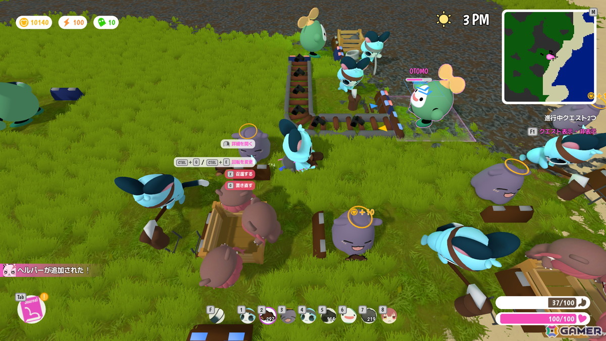 holo Indieよりシミュレーションゲーム「Chattini Jetpack Project: A Hololive Fan Game」のSteamストアページがオープン！無料体験版も配信の画像