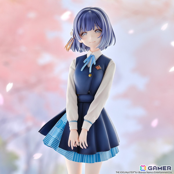 「学マス」世話焼きで柔らかな雰囲気が魅力のアイドル・秦谷美鈴が1/6スケールの完成品フィギュアとなって登場！制服姿で優しく微笑む一瞬を立体化の画像1