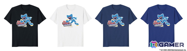 「Poppy Playtime」の新アパレルがAmazonの「Merch on Demand」に登場！プロトタイプをはじめ全6キャラクター・12アイテムがラインナップの画像2