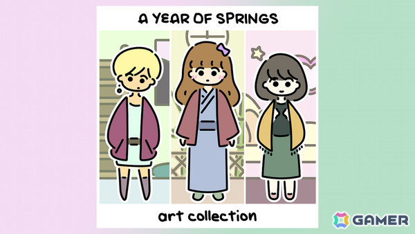 「A YEAR OF SPRINGS」5周年を記念したファンパックDLCが配信！アートブックや限定イラストメッセージなどを収録の画像3