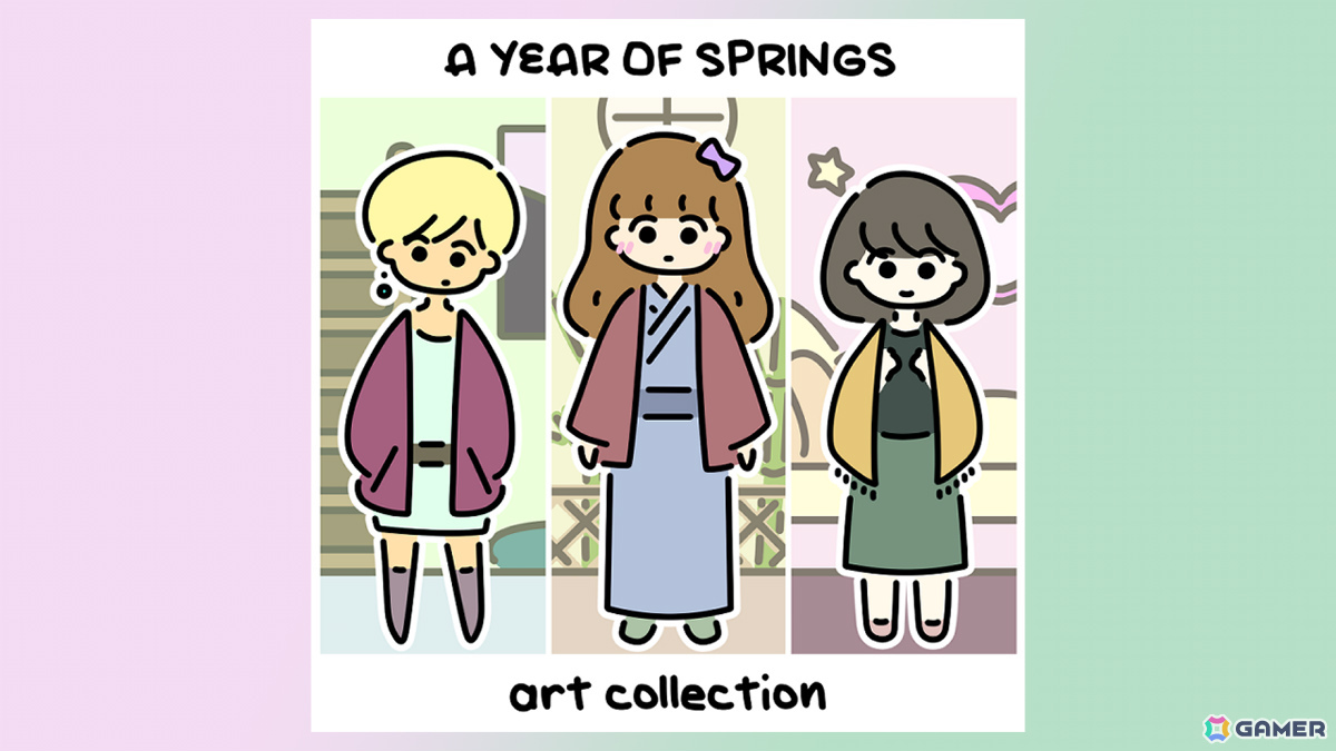 「A YEAR OF SPRINGS」5周年を記念したファンパックDLCが配信！アートブックや限定イラストメッセージなどを収録の画像