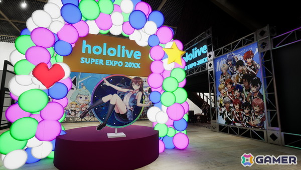 ホロライブのEXPOが舞台の異変探しゲーム「HoloExpo20XX」がSteamで配信！所属タレント90名以上のファンアートが登場の画像2