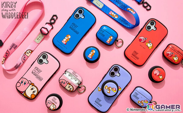 「iFace」カービィ＆ワドルディのスマホケースやAirPodsケース、グリップホルダー、ショルダーストラップが登場！の画像1