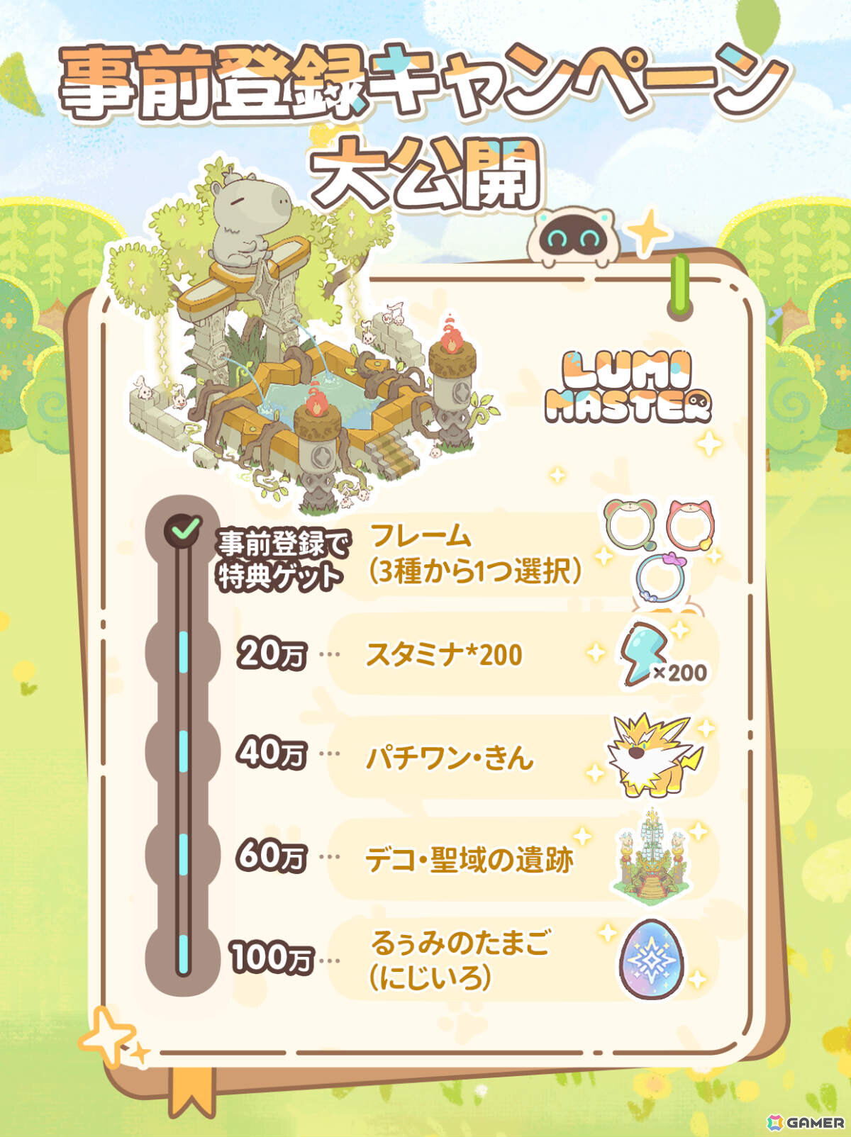 モンスター捕獲＆育成RPG「るぅみマスター」Android向けCBT「シャイニングテスト」が開始！戦略的なバトルシステムや奥深い育成を体験可能の画像