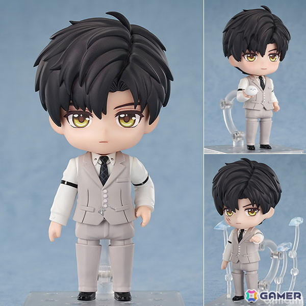 「恋と深空」より心臓外科医としての一面も持つレイが「ねんどろいど」となって登場！考え顔や微笑み顔、仕事や戦闘時を彷彿とさせる真剣顔も付属の画像