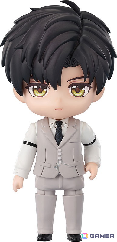 「恋と深空」より心臓外科医としての一面も持つレイが「ねんどろいど」となって登場！考え顔や微笑み顔、仕事や戦闘時を彷彿とさせる真剣顔も付属の画像