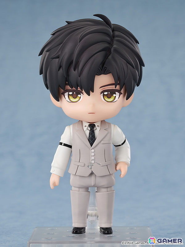 「恋と深空」より心臓外科医としての一面も持つレイが「ねんどろいど」となって登場！考え顔や微笑み顔、仕事や戦闘時を彷彿とさせる真剣顔も付属の画像