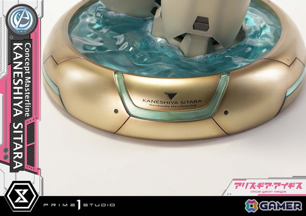 「アリス・ギア・アイギス」成子坂製作所所属のアクトレス・兼志谷シタラの1/5スケールフィギュアが登場！島田フミカネ氏が描き下ろした水着姿のイラストを再現の画像6