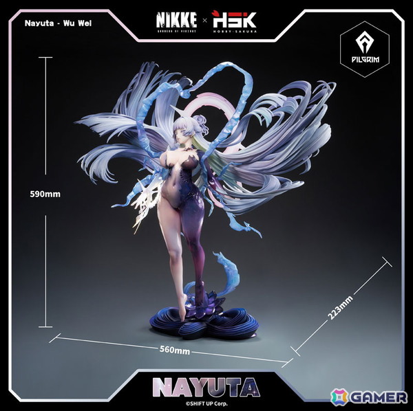 「勝利の女神：NIKKE」ミステリアスな雰囲気を纏う巡礼者・ナユタが1/4スケールで登場！独特の空気感や衣装のディテール、質感の違いを余すことなく再現の画像21