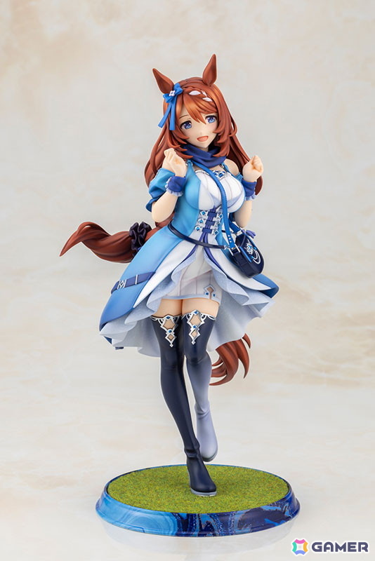 「ウマ娘」甘やかし上手なウマ娘・スーパークリークが立体化！青と白を基調とした勝負服も精緻に再現の画像11