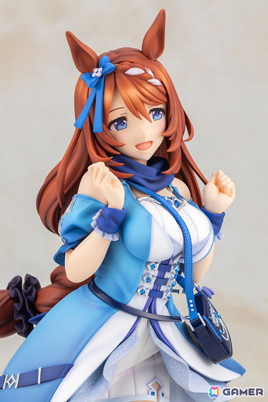 「ウマ娘」甘やかし上手なウマ娘・スーパークリークが立体化！青と白を基調とした勝負服も精緻に再現の画像13