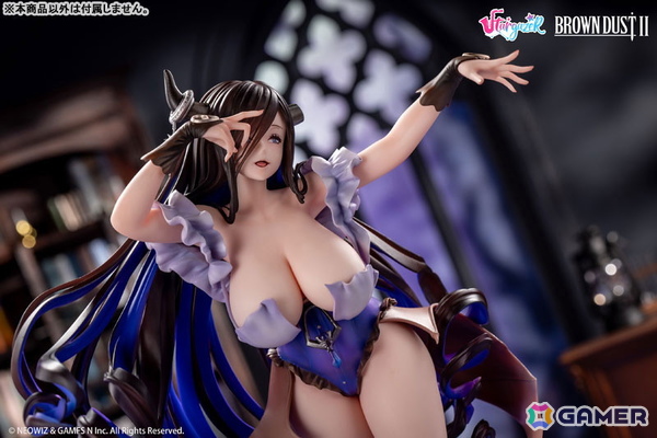 「ブラウンダスト2」妖艶な魅力でファンを虜にする空間の魔女ことエクリプスがフィギュア化！どの角度から見ても溜息が出るほどの美しさにの画像9