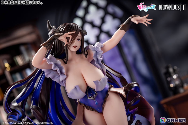 「ブラウンダスト2」妖艶な魅力でファンを虜にする空間の魔女ことエクリプスがフィギュア化！どの角度から見ても溜息が出るほどの美しさにの画像