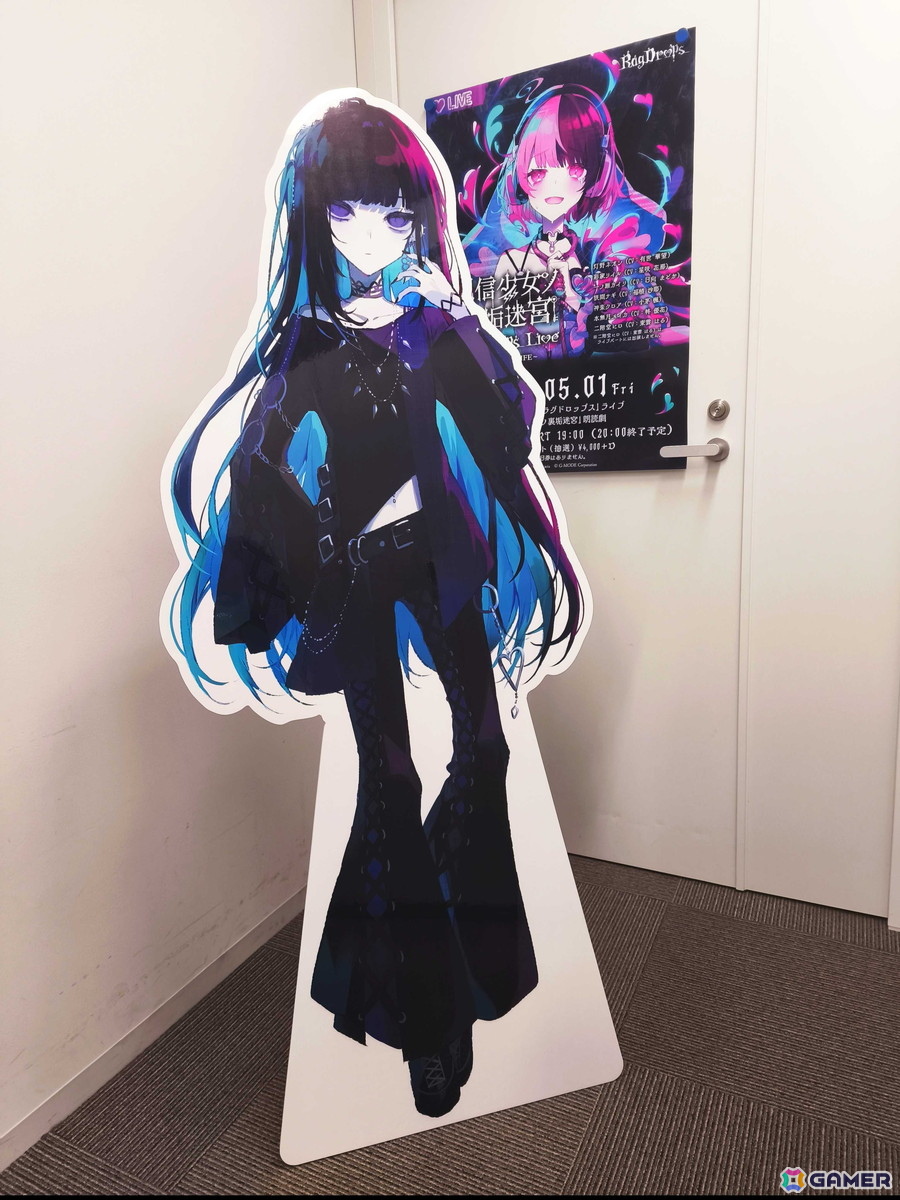 ジー・モードが「BitSummit PUNCH」の出展情報を公開！「配信少女ノ裏垢迷宮」のグッズ販売や楽曲試聴コーナー、灯野ネオンの等身大パネル展示もの画像