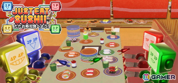 回転寿司体験シム「ただお寿司食べよう！」が5月27日にSteamで配信！最大4人で回転寿司（？）を楽しめるの画像1