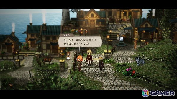 個人開発RPG「火の言伝」のSteamストアページが公開！西と東から旅する2組のパーティが織りなすストーリー重視のコマンドRPGの画像