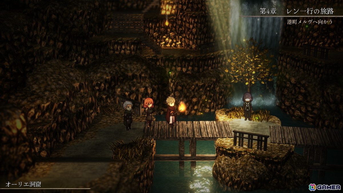 個人開発RPG「火の言伝」のSteamストアページが公開！西と東から旅する2組のパーティが織りなすストーリー重視のコマンドRPGの画像4