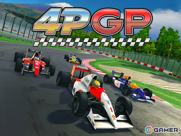 90年代風アーケードレーシング「4PGP」PS5/Steam版が6月11日に発売！ゲームバランスの改良や新たな隠しマシンなどパワーアップして登場の画像1