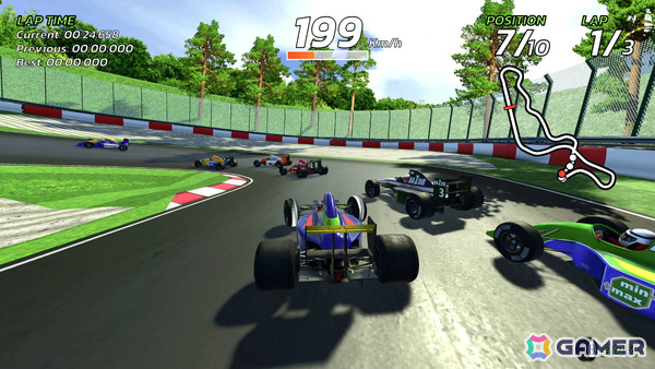 90年代風アーケードレーシング「4PGP」PS5/Steam版が6月11日に発売！ゲームバランスの改良や新たな隠しマシンなどパワーアップして登場の画像2