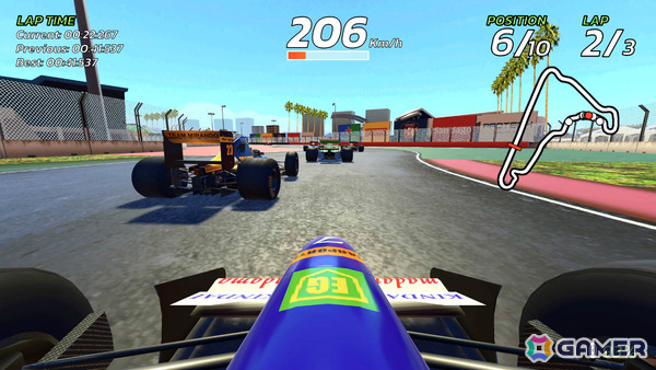 90年代風アーケードレーシング「4PGP」PS5/Steam版が6月11日に発売！ゲームバランスの改良や新たな隠しマシンなどパワーアップして登場の画像3