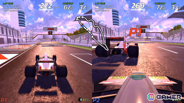 90年代風アーケードレーシング「4PGP」PS5/Steam版が6月11日に発売！ゲームバランスの改良や新たな隠しマシンなどパワーアップして登場の画像7