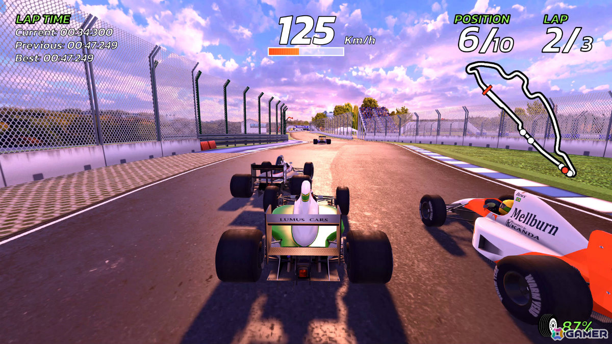 90年代風アーケードレーシング「4PGP」PS5/Steam版が6月11日に発売！ゲームバランスの改良や新たな隠しマシンなどパワーアップして登場の画像5