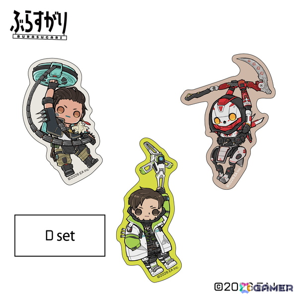 「Apex Legends」より描き下ろしデザインを含む新グッズが8月中旬より順次発売！DRIFT CHAMPS仕様のミニタペストリーやアクスタなどがラインナップの画像