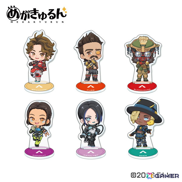 「Apex Legends」より描き下ろしデザインを含む新グッズが8月中旬より順次発売！DRIFT CHAMPS仕様のミニタペストリーやアクスタなどがラインナップの画像8