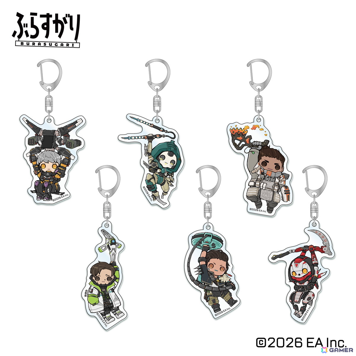「Apex Legends」より描き下ろしデザインを含む新グッズが8月中旬より順次発売！DRIFT CHAMPS仕様のミニタペストリーやアクスタなどがラインナップの画像