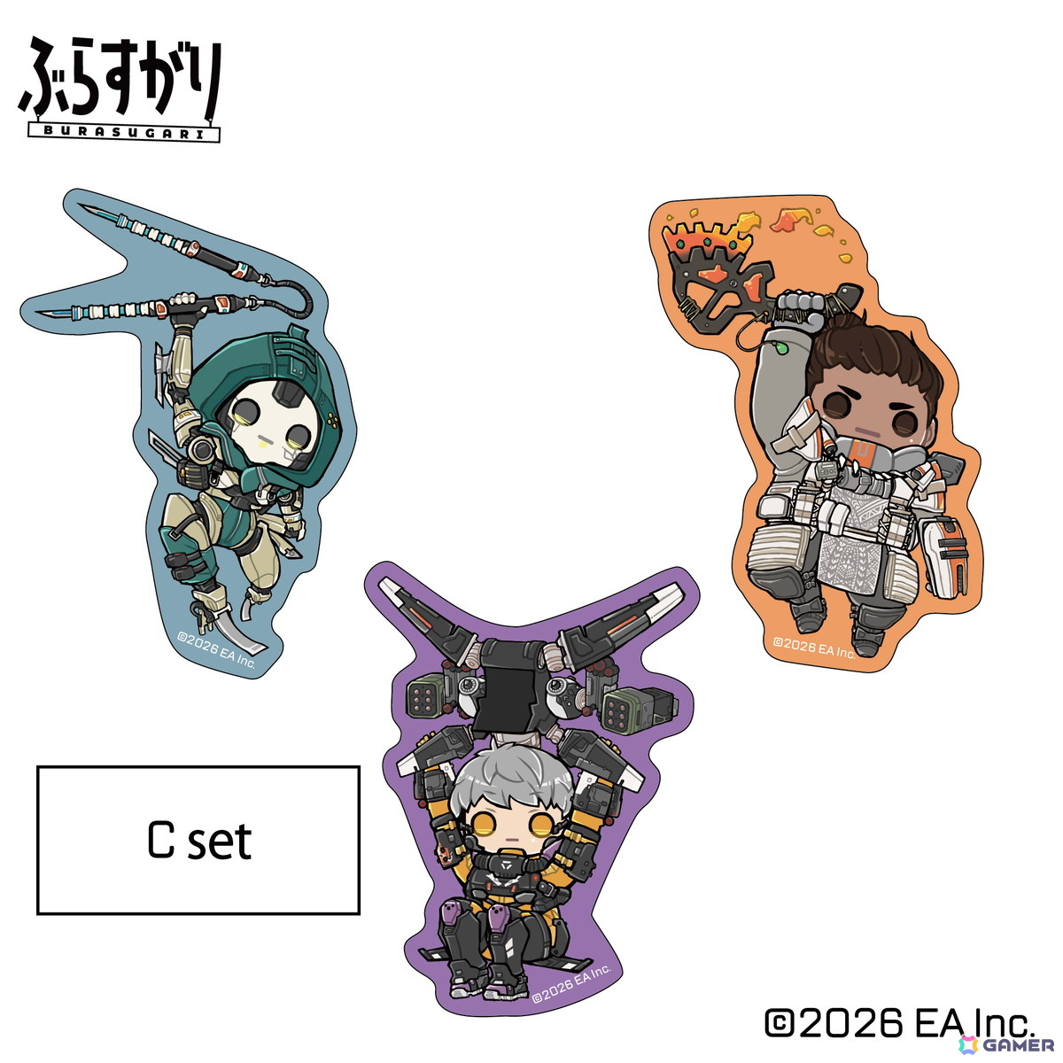 「Apex Legends」より描き下ろしデザインを含む新グッズが8月中旬より順次発売！DRIFT CHAMPS仕様のミニタペストリーやアクスタなどがラインナップの画像7