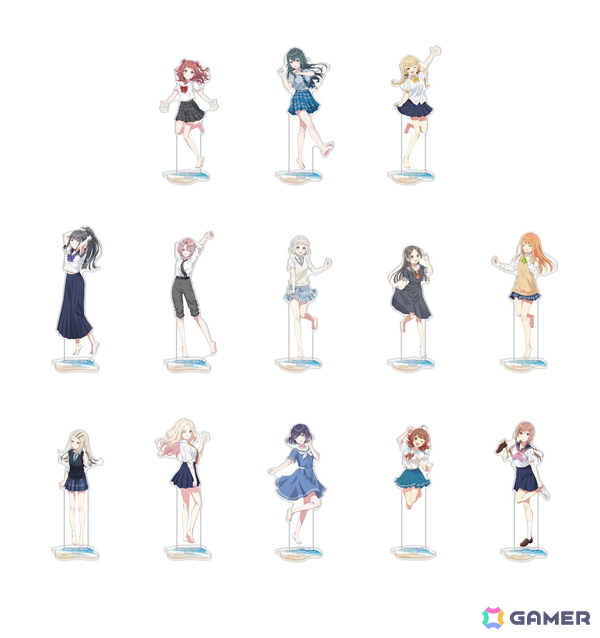 「学マス」×アトレ秋葉原の描き下ろしイラスト「アーリーサマー」を使用したグッズが5月15日より販売！建物のラッピングやコラボフードの販売もの画像2