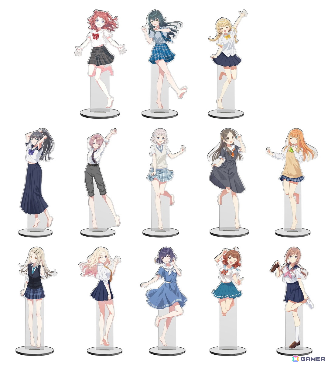 「学マス」×アトレ秋葉原の描き下ろしイラスト「アーリーサマー」を使用したグッズが5月15日より販売！建物のラッピングやコラボフードの販売もの画像