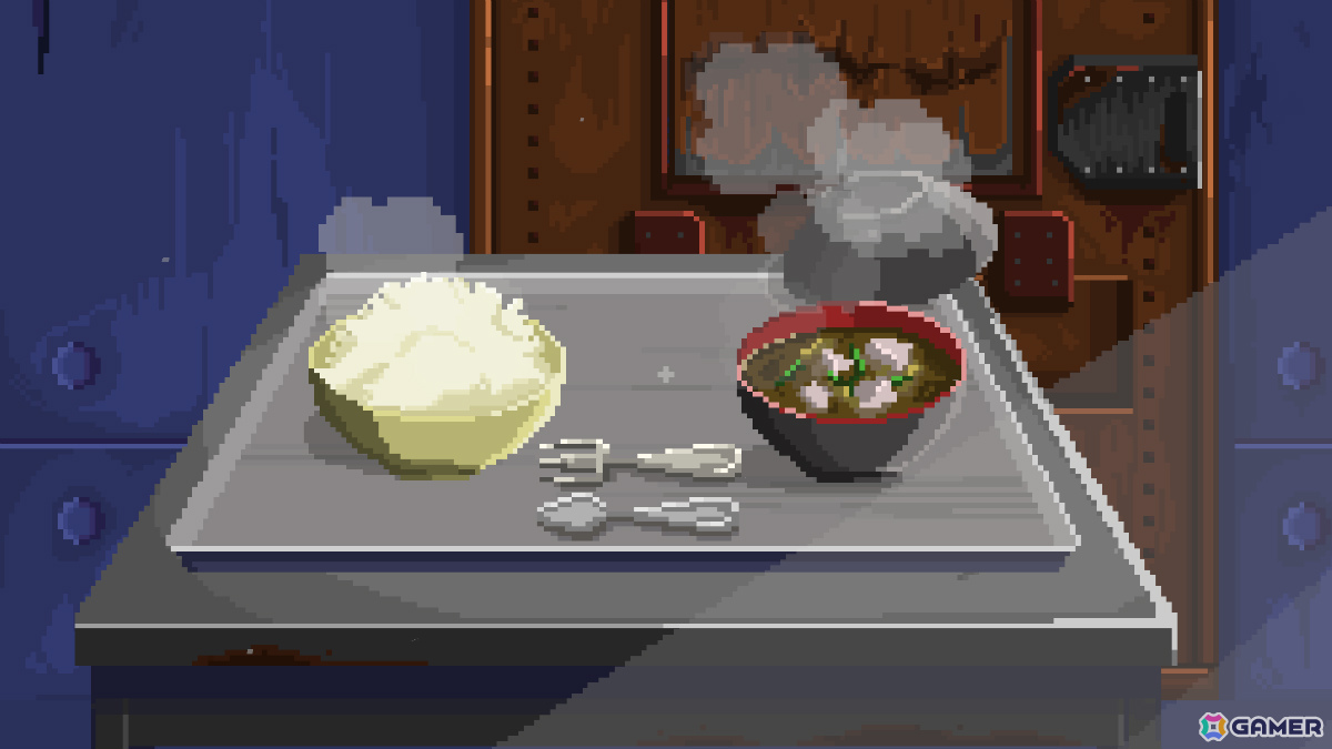 怪しい食事に仕込まれた謎を解いて脱獄を目指すホラーADV「満腹脱獄計画」Steamぺージが公開！開発中の動画は万バズを連発の画像9