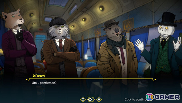 Toge Productions、プレイヤー自身が第一容疑者となる殺人ミステリー「Moses ＆ Plato - Last Train to Clawville」などをBitSummit PUNCHに出展の画像3