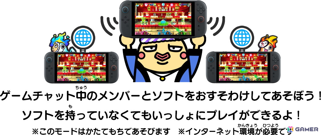 「もしかして？おばけの射的屋 for Nintendo Switch 2 」が8月6日に発売！最大3人でおすそわけ通信が楽しめるの画像