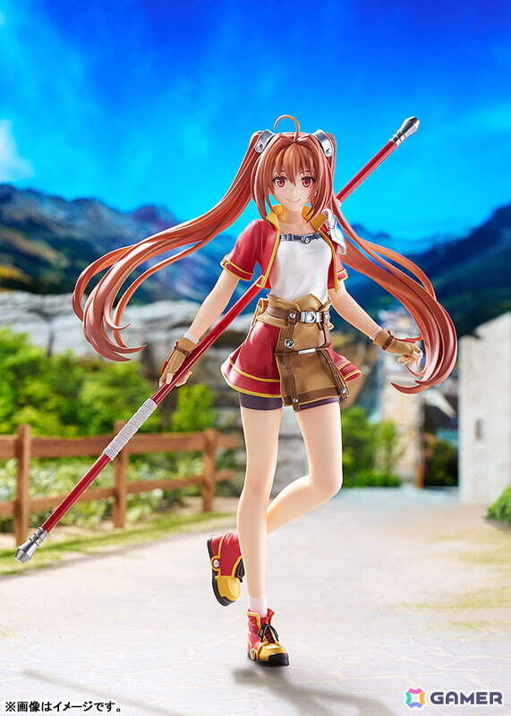 「空の軌跡 the 1st」よりエステルが全高約220mmのボリューム感で登場！トレードマークである身の丈を超える棒術具を携えた躍動感あふれる姿を立体化の画像3