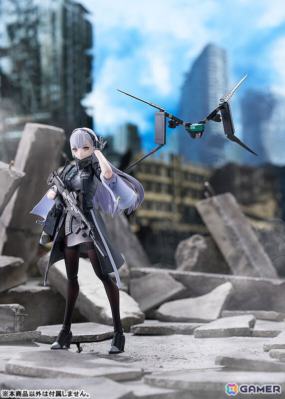 「ドルフロ2」のトロロ眼球可動ギミックを搭載してfigmaに登場！アサルトライフル（遊星）やドローンといったオプションパーツも充実の画像4