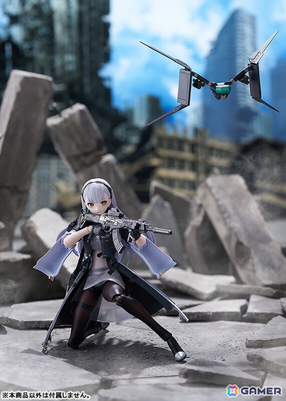 「ドルフロ2」のトロロ眼球可動ギミックを搭載してfigmaに登場！アサルトライフル（遊星）やドローンといったオプションパーツも充実の画像5