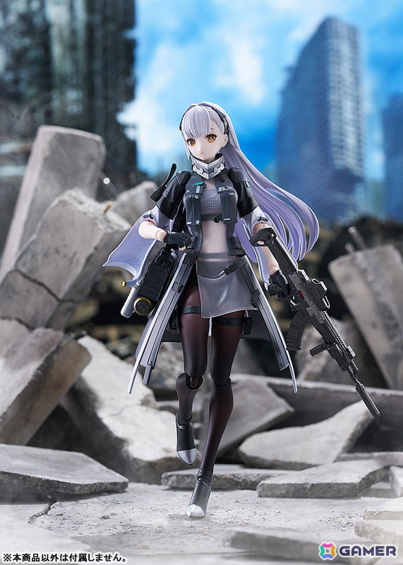 「ドルフロ2」のトロロ眼球可動ギミックを搭載してfigmaに登場！アサルトライフル（遊星）やドローンといったオプションパーツも充実の画像