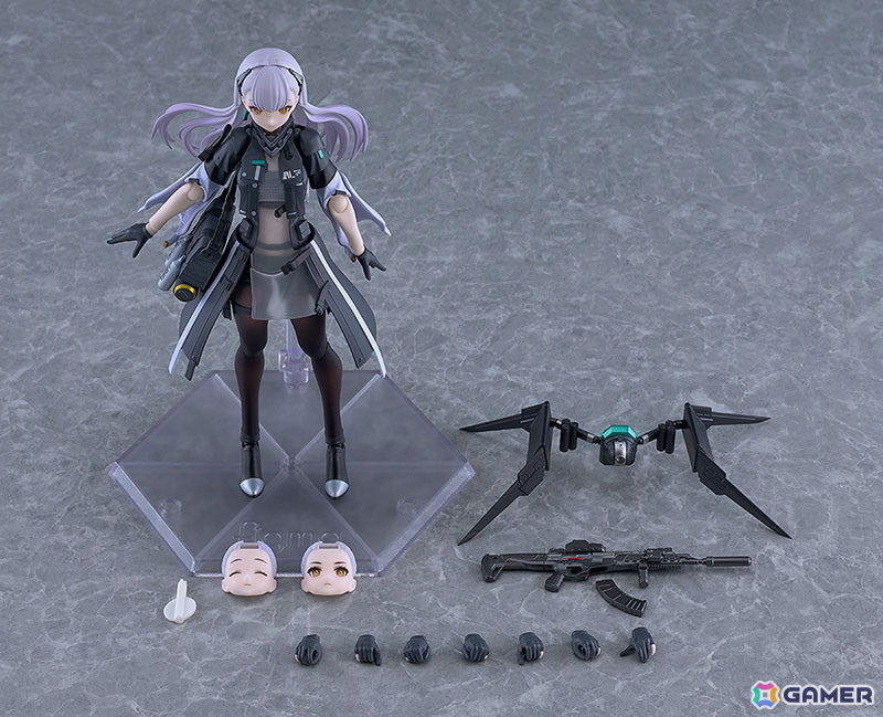 「ドルフロ2」のトロロ眼球可動ギミックを搭載してfigmaに登場！アサルトライフル（遊星）やドローンといったオプションパーツも充実の画像